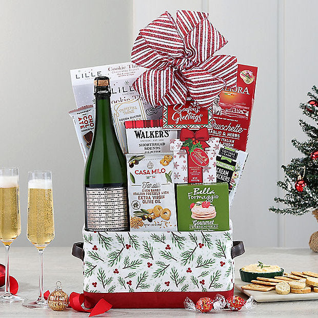 Unshackled Champagne: Premium Gift Basket - GreatArrivals