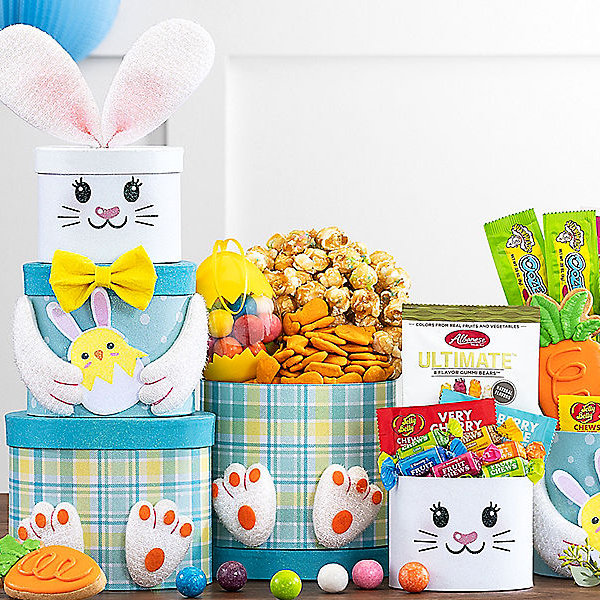 Easter Bunny Surprise: Easter Gift Tower - GreatArrivals
