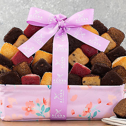 Floral Treats: Brownie & Cake Gift Box - GreatArrivals