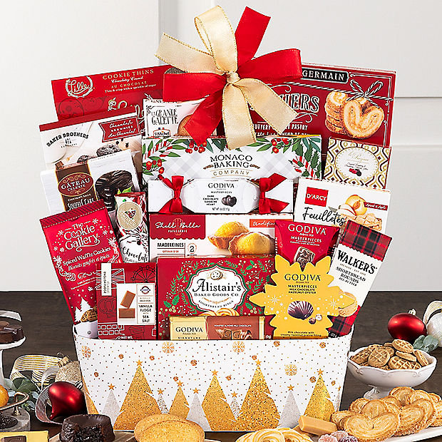 Godiva Holiday Wishes: Chocolate Gift Basket - GreatArrivals
