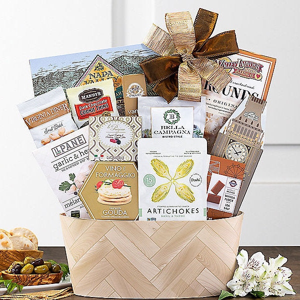 Classic Elegance: Gourmet Gift Basket - GreatArrivals