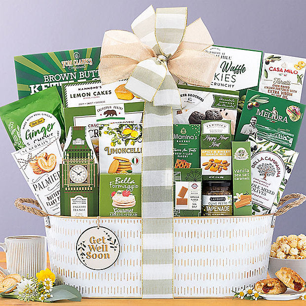 Deluxe Get Well: Get Well Gift Basket - Gift Basket - GreatArrivals