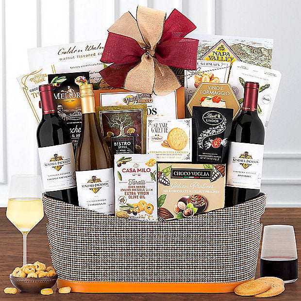 Kendall - Jackson Vintner's Reserve Trio: Premium Wine Basket - GreatArrivals