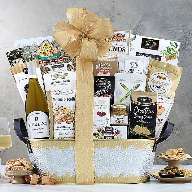 Sterling Vineyards Chardonnay: Wine Gift Basket - GreatArrivals