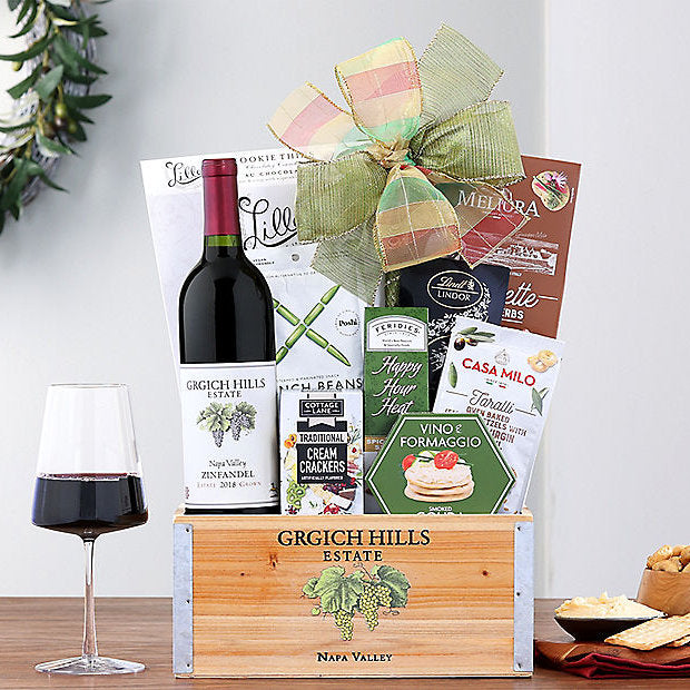 Grgich Hills Zinfandel: Wine Gift Basket - GreatArrivals