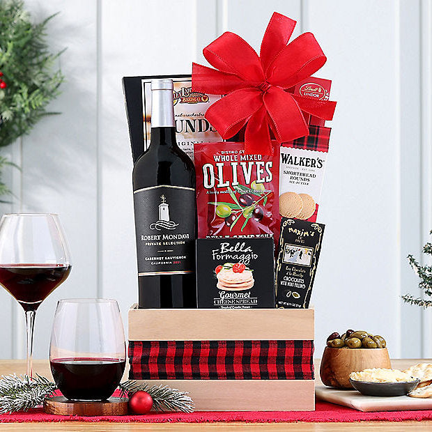 Robert Mondavi Cabernet: Gourmet Wine Gift Basket - GreatArrivals