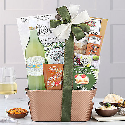 Caymus Conundrum: Premium White Wine Basket - GreatArrivals