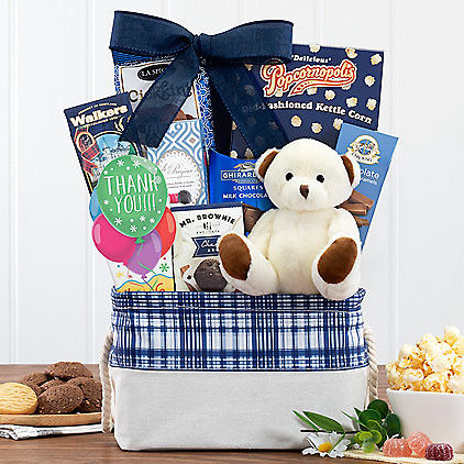 Bear Hugs: Thank You Gift Basket - GreatArrivals
