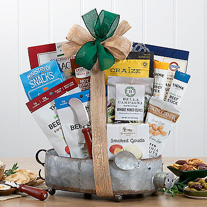 For the Love of Jerky: Snack Gift Basket - GreatArrivals