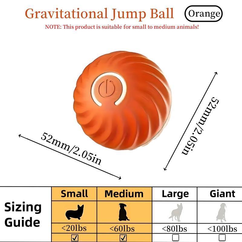Blue And Orange Pet Bouncing Ball Fun Pet Bouncing Ball For Cats And Dogs,Self - pickup Only - 5 - CJ