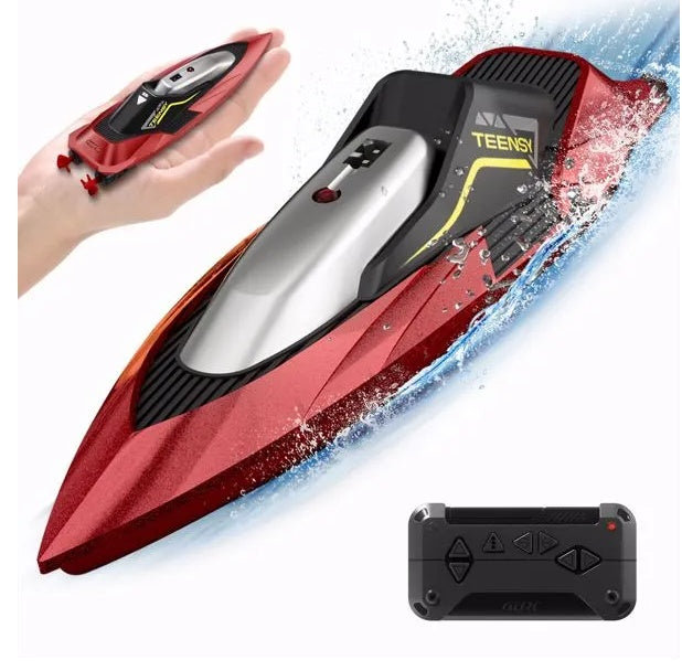 4DRC S5 RC Boat For Pools And Lakes, 2.4 GHz 20MPH Racing Boats, Rechargeable Battery,Low Battery Alarm,Gifts For Boys Girls,Logistics Is Randomly Sent By UPS USPS FEDEX. - 5 - CJ