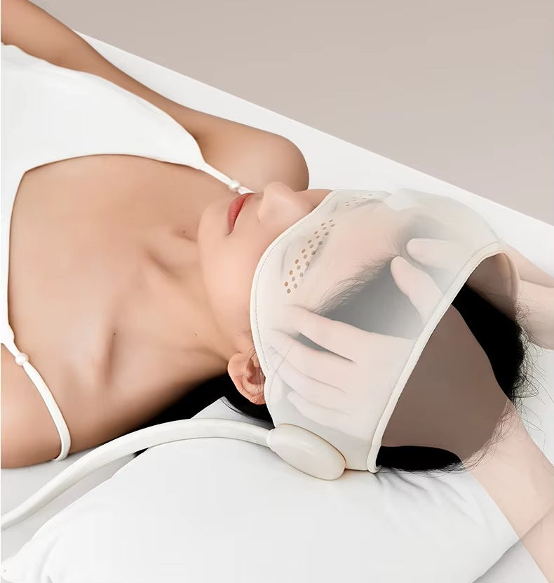 New Creative Sleep Aid Head Eye Massager Heating Pain Relief Relaxing Apparatusma Massage At Home - 5 - CJ