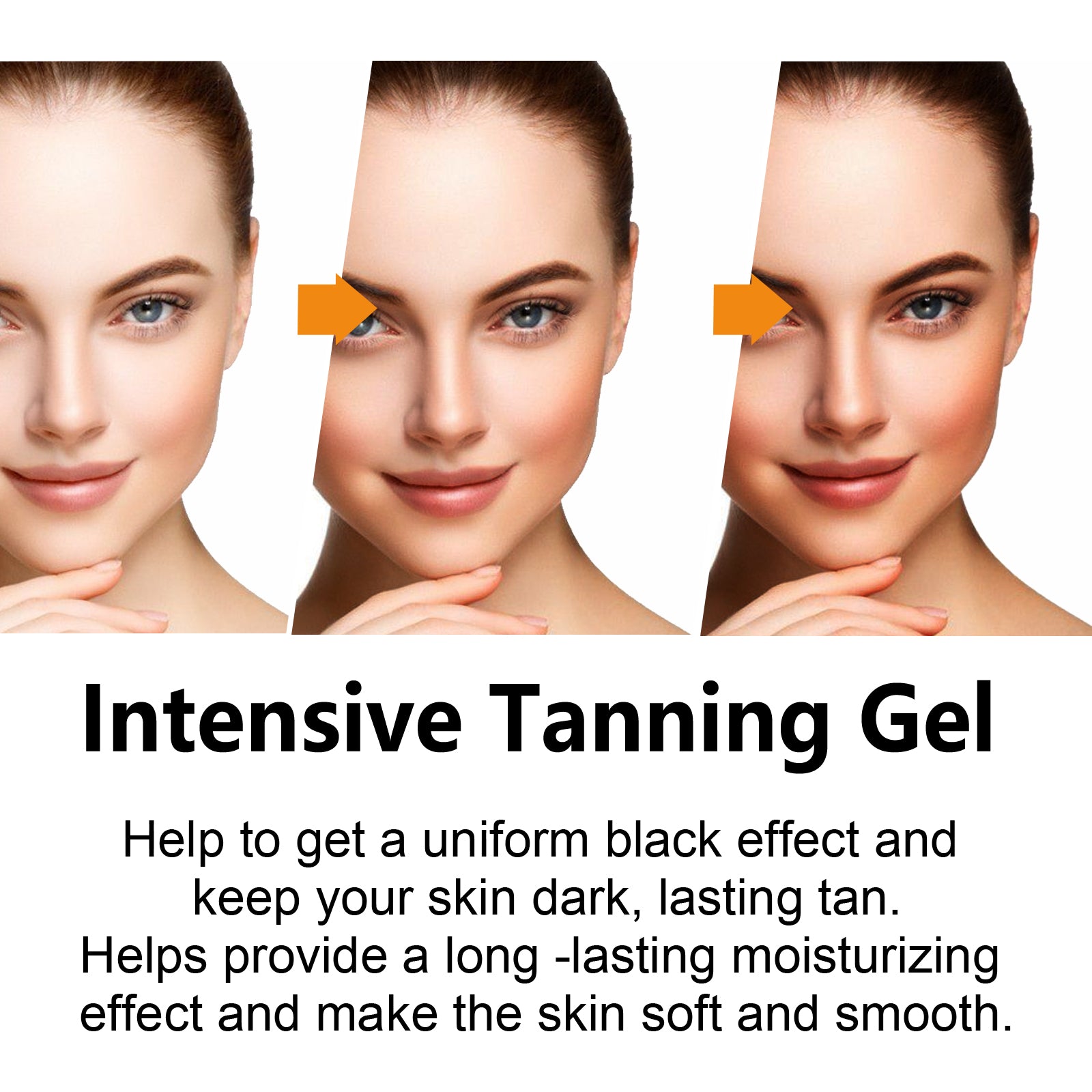 EELHOE Intensive Tanning Gel, Beach Tanning Wheat Tan Is Light And Non - Greasy - 5 - CJ