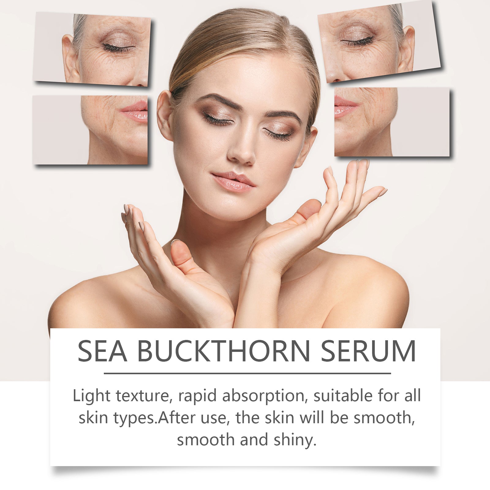 West&Month Sea Buckthorn Moisturizing Essence Gentle Moisturizing Hydrating Moisturizing Firming Skin Tender Essence - 5 - CJ