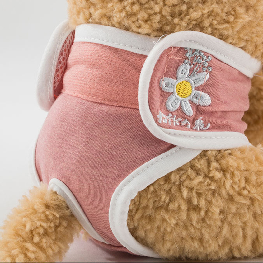 Sanitary Napkin Pet Menstrual Aunt Pants - 0 - CJ - Gentle Hibiscus - XXL - CJGD137077230DW