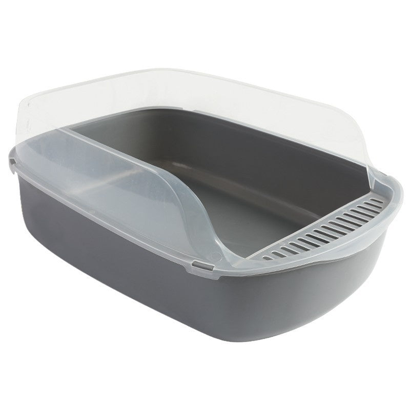 Semi - closed Anti - sand Litter Box - 0 - CJ