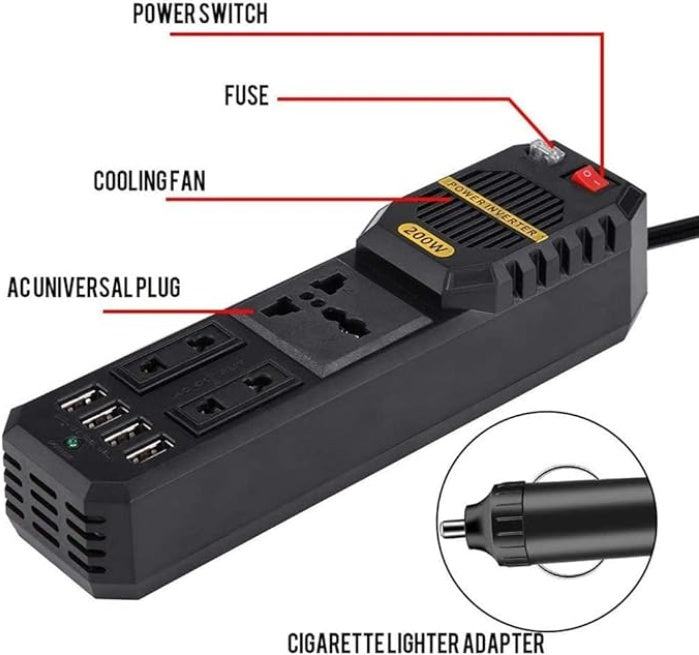 200W Power Inverter - 5 - CJ