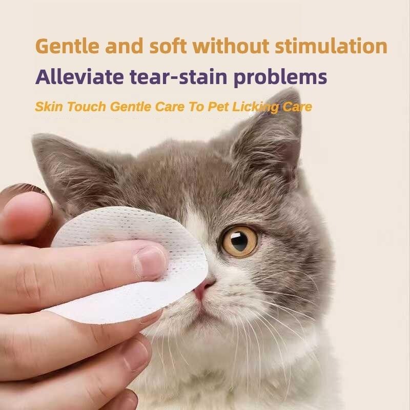 Pet Eye Wipes, 200 Wipes Can Pet Eye CleaningWipes, Tear Stain Removing Wipe, Pet Eye Wipesfor Dogs And Cats, Pets Eye Wipes, Pet Suppliesgentle - 5 - CJ