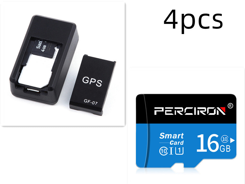 Car Tracker Magnetic Mini Car Tracker GPS Real Time Tracking Locator Device Recordable Anti - lost Rechargeable Locator - 0 - CJ - 4pcs B set - CJCZ109437007GT