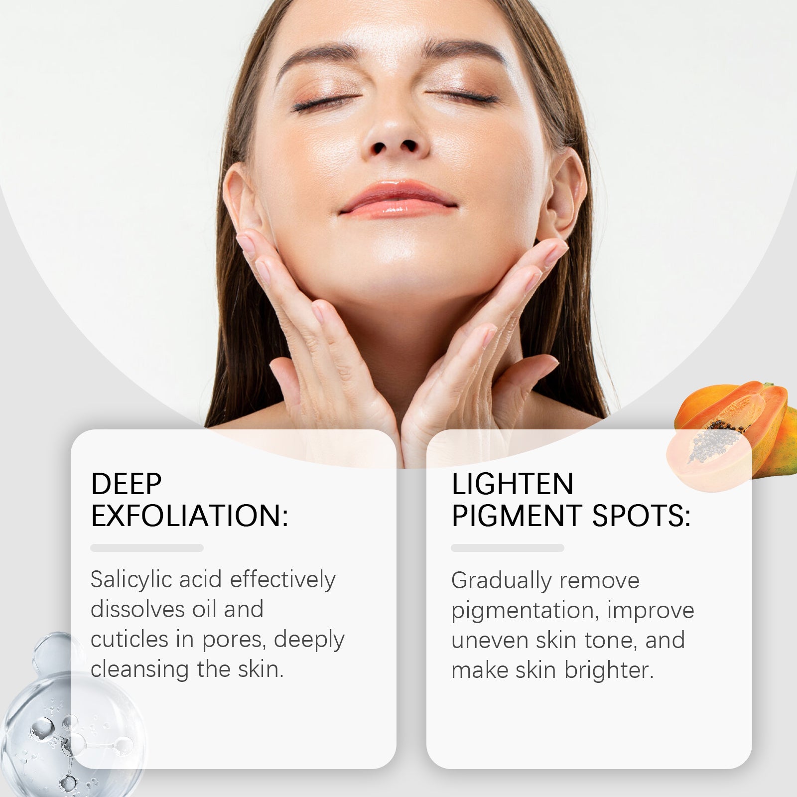 Hoygi Salicylic Acid Exfoliating Essence Moisturizes Facial Skin Pores, Hydrates And Nourifies - 5 - CJ