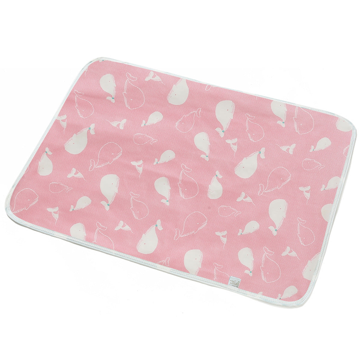 Breathable Cotton Cartoon Waterproof Insulation Pad - 0 - CJ - Anime Whale - 50X70cm - CJYD226013214NM