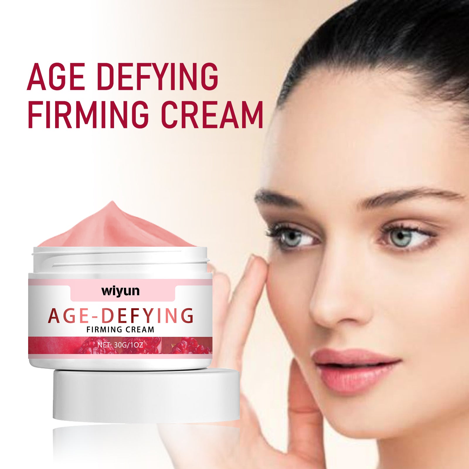 Wiyun Age Defying Firming Cream, Reduce Wrinkle Skin Slack Firming Bright Smooth Elastic Moisturizing Cream - 5 - CJ
