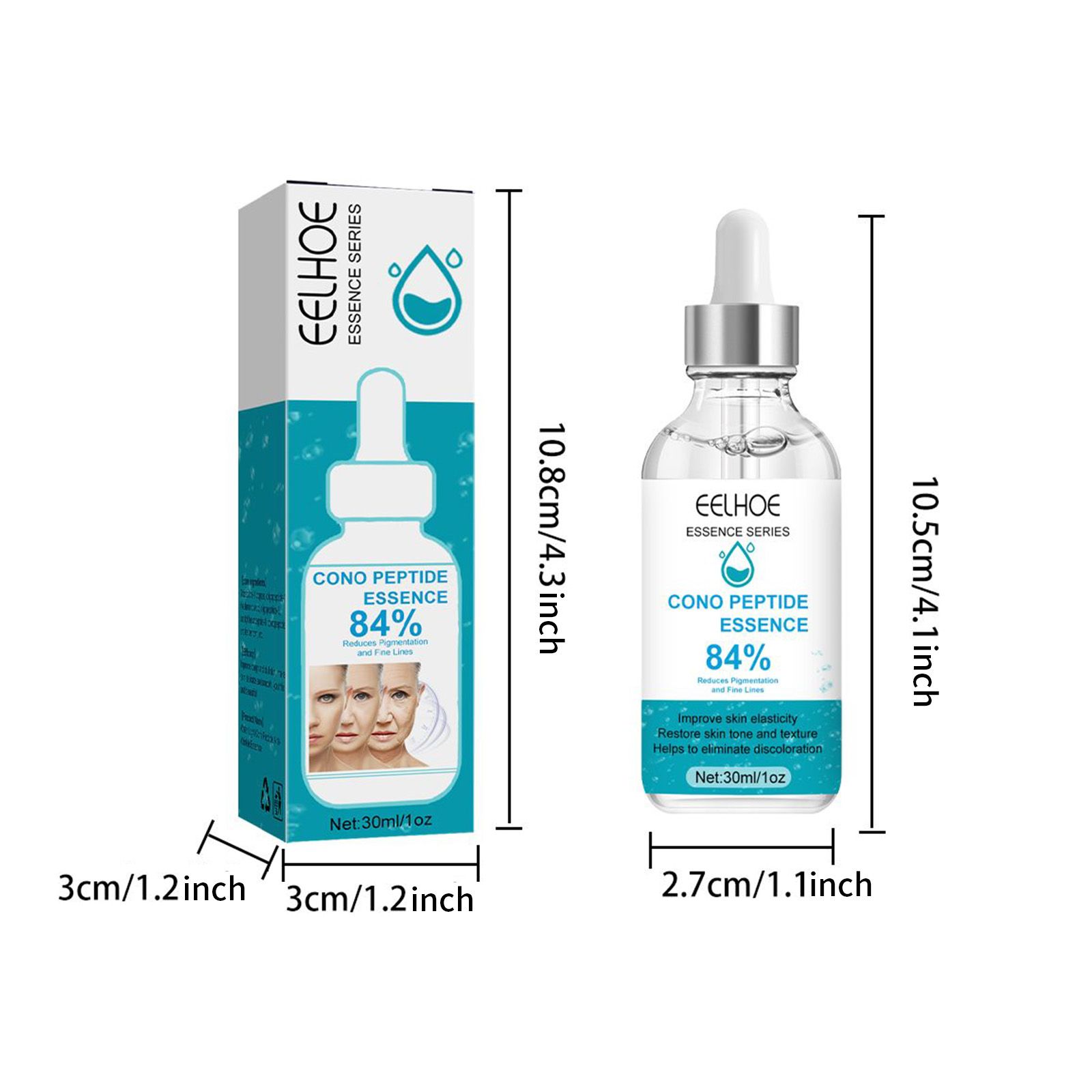 EELHOE Aquatic Dendrobatid Peptide Anti - Wrinkle Serum For Skin Repair, Targeting Fine Lines Around The Eyes And Mouth, And Firming Wrinkles For Enhanced Skincare - 5 - CJ