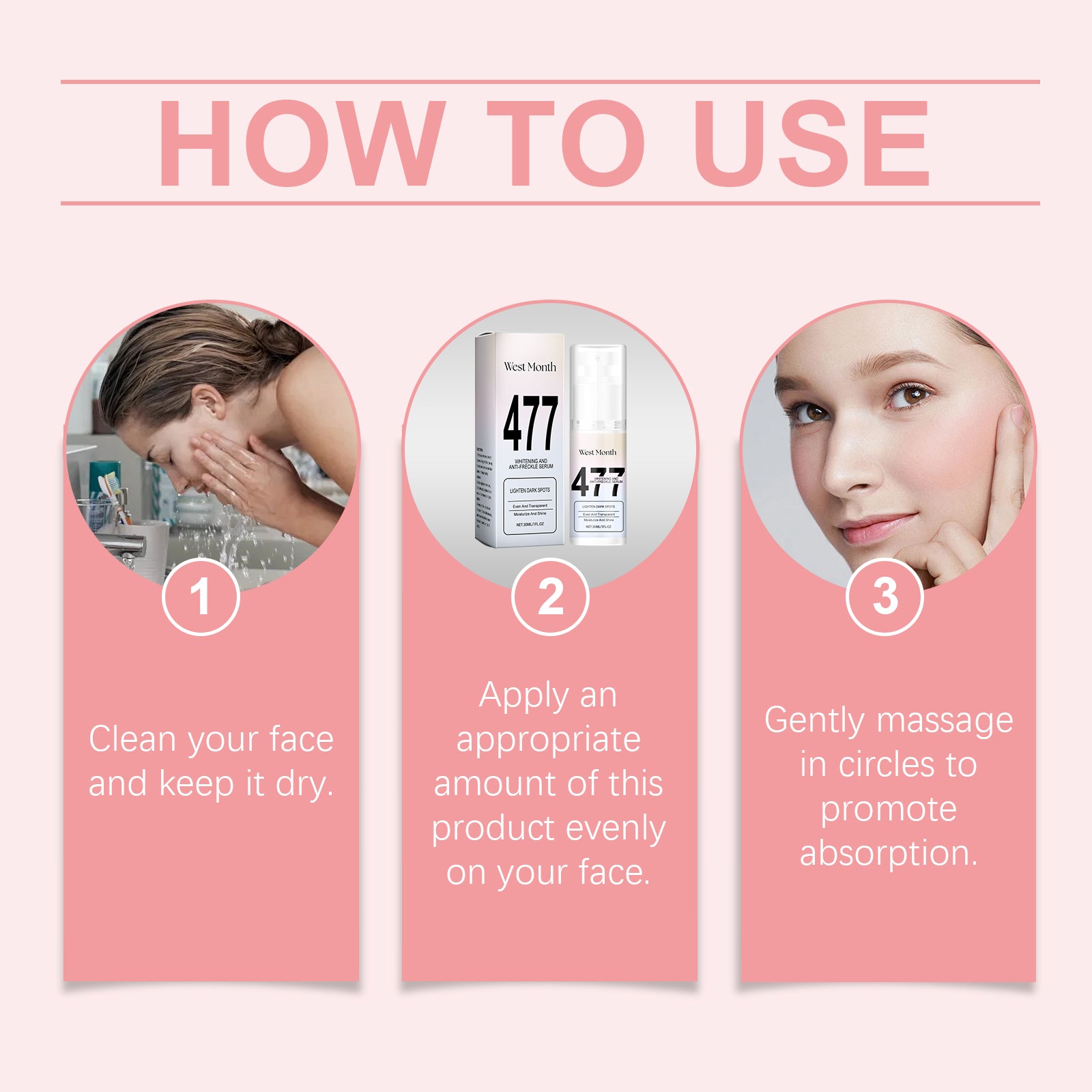 West&Month Niacinamide Skin Care Essence, Niacinamide Essential Oil Nourishes Skin And Moisturizes Skin - 5 - CJ
