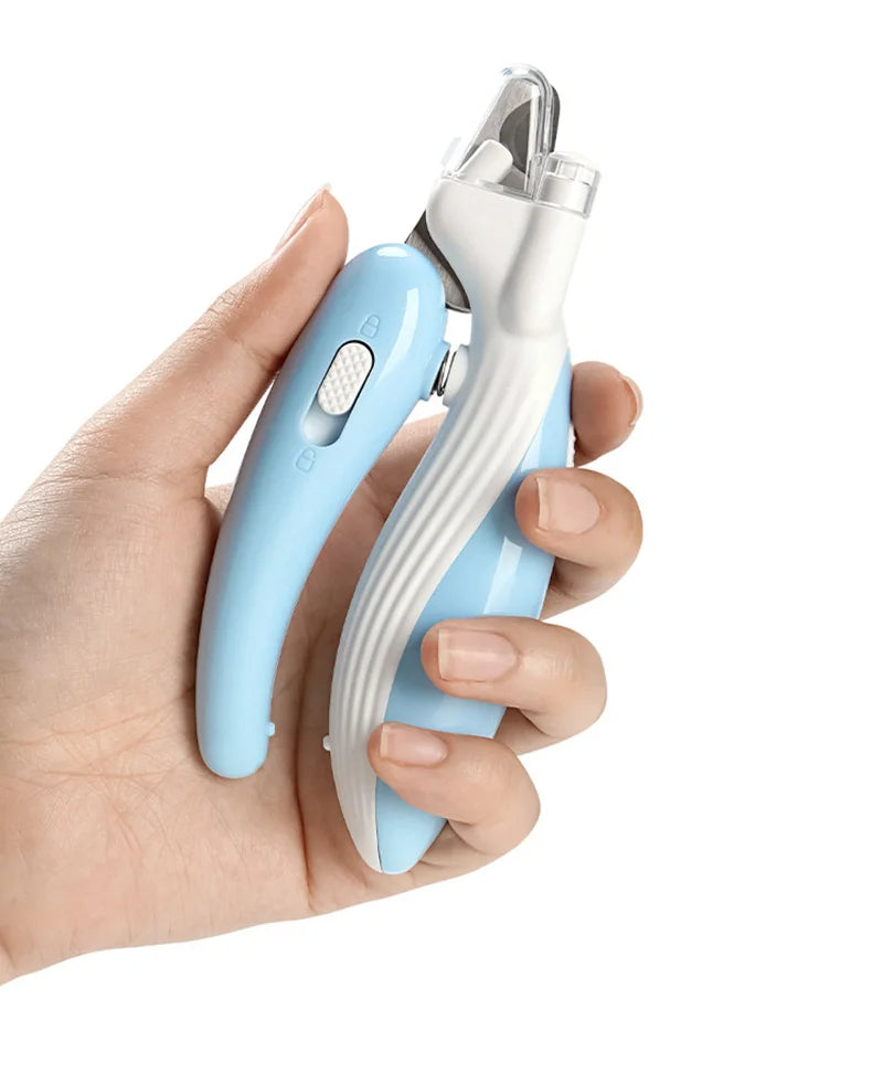 Pet Nail Clippers Dog Nail Clippers Cat Nail Clippers LED Electric Nail Grinder Pet Supplies LED Light Pet Nail Clippers - 0 - CJ
