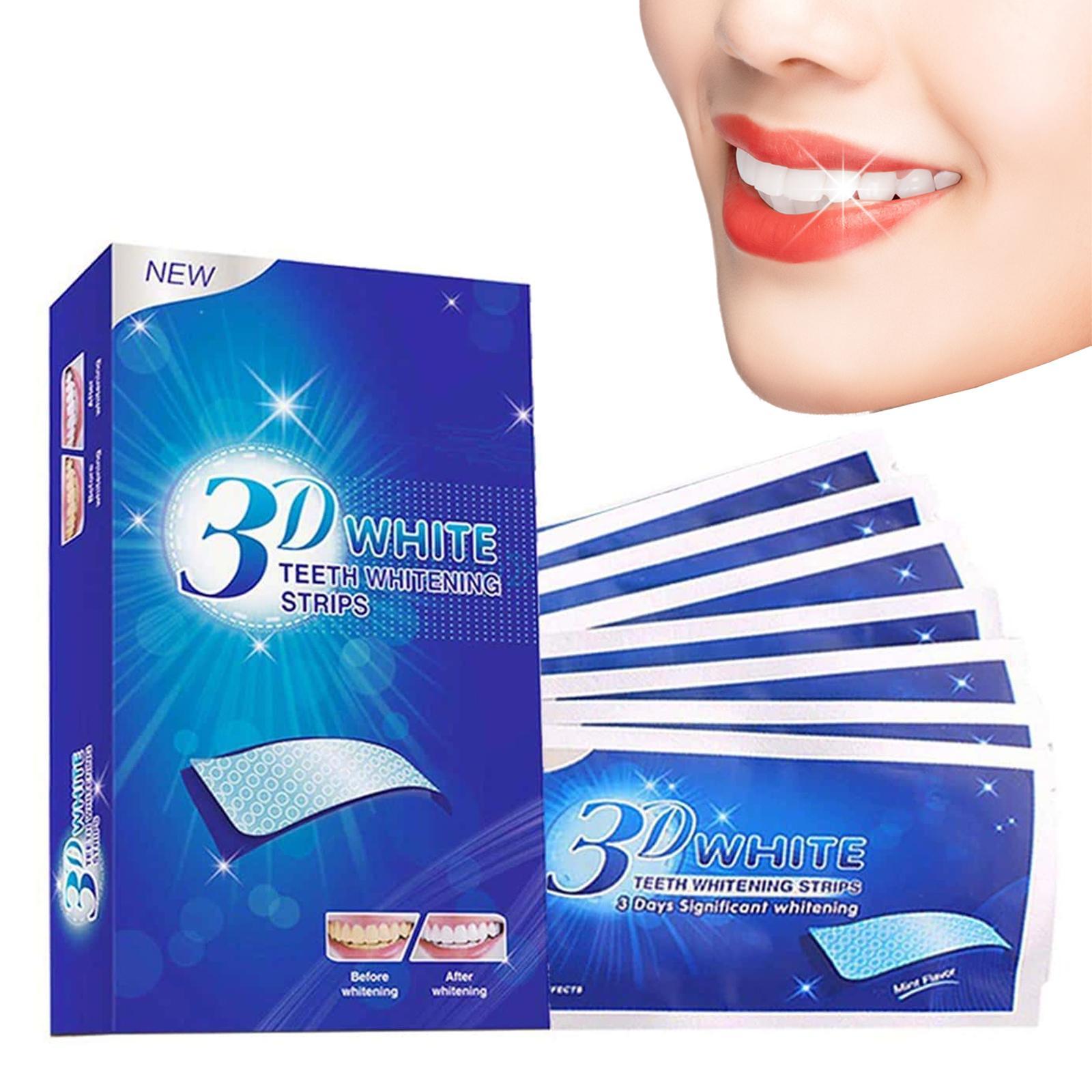Teeth Whitening Strips 14 Treatments, 28 White Strips For Teeth Whitening, Reduced Sensitivity White Strips For Teeth Whitening - 5 - CJ