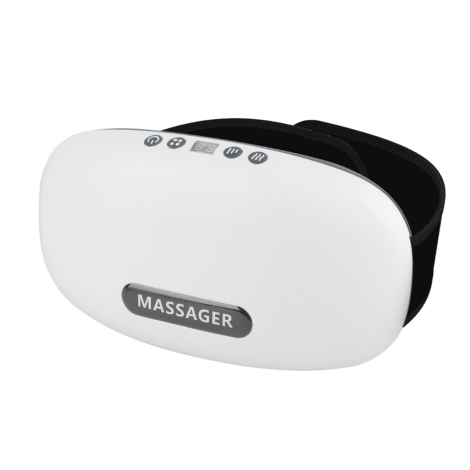 1Pc Abdominal Massager Anti Cellulite Remover Machine Electric Stomach Tummy Massager Automatic Bian Stone Kneading Massager With 5 Modes 3 Heat 3 Speeds 3 Timers For Belly Flattening Indigestion Stom - 5 - CJ