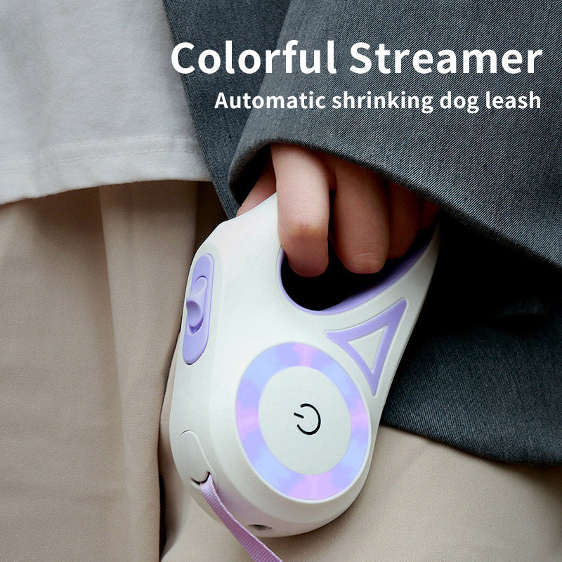 Dog Leash Retractable Leash And Dog Collar Spotlight Automatic Pet Dog Cat Traction Rope For Small Medium Dogs Pet Product - 0 - CJ