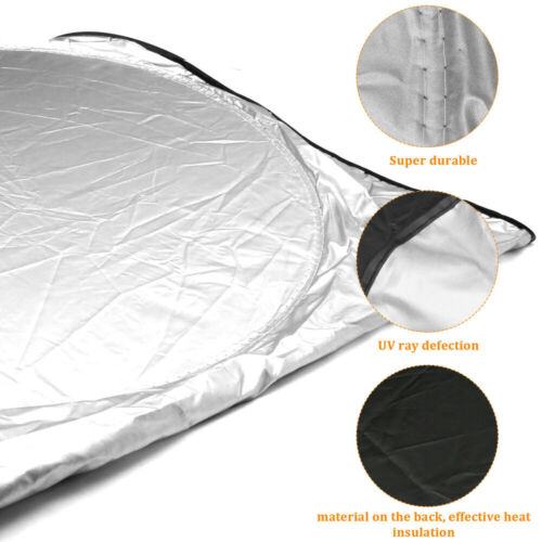 Car Window Sunshade Sun Shade Visor Windshield Cover Auto Car SunShade Anti Snow Ice Windshield Sunshade Car Windshield Sunshade - 5 - CJ