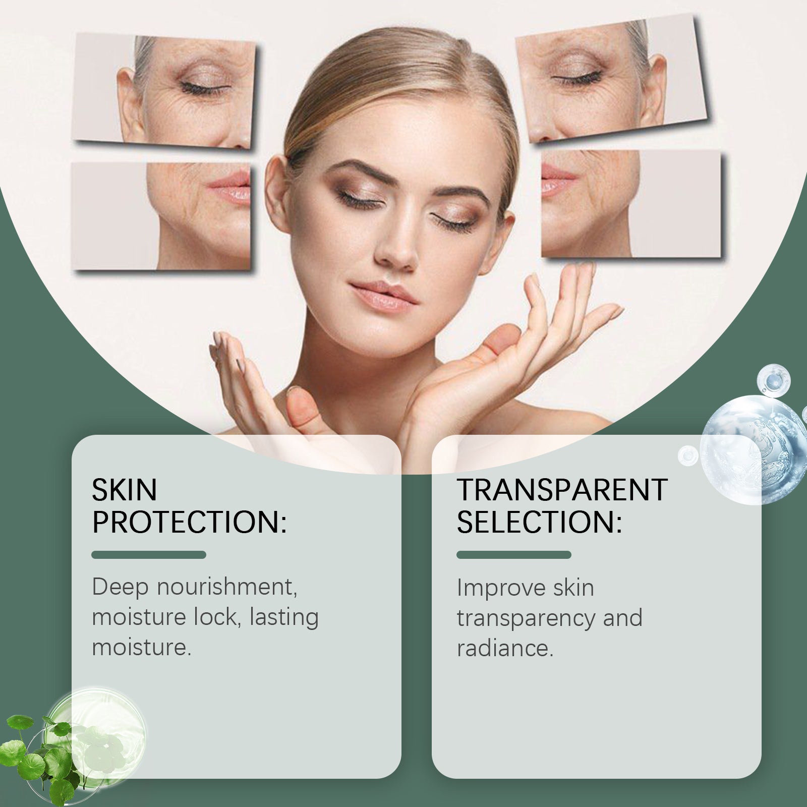 OUHOE Facial Essence, Moisturizing And Moisturizing Skin Brightening Care Gentle Care Of Facial Skin - 5 - CJ