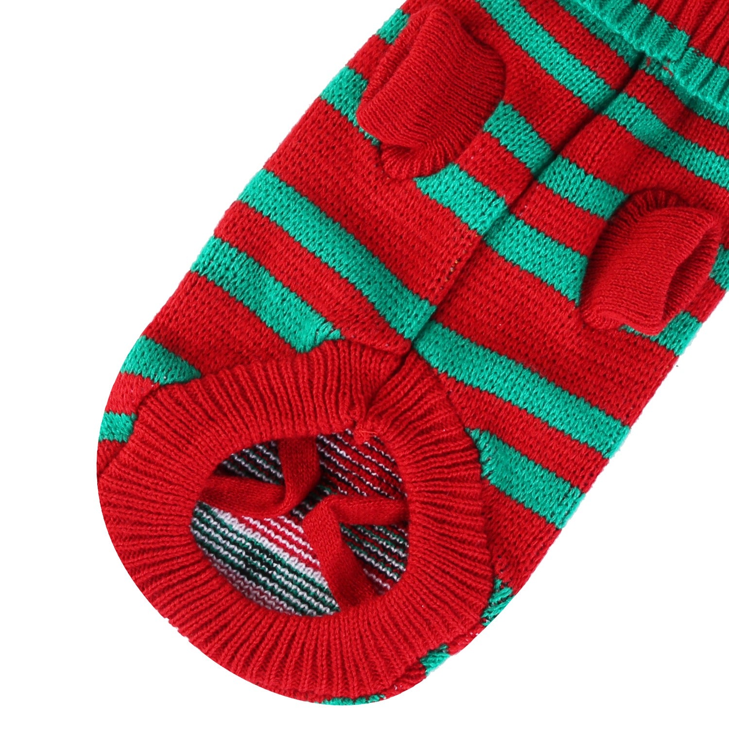 2 Patterns 4 Sizes Option - 1Pc Pet Christmas Turtleneck Sweater Dog Cat Christmas Clothes Snowman Stripes Costume Winter Holiday Sweater For Small Medium Kitten Puppy Cats Dogs - 5 - CJ