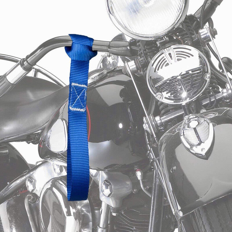 6pcs Motorcycle Motorbike Soft Loop Transport Tie Down Straps 2.5x30cm. - 5 - CJ