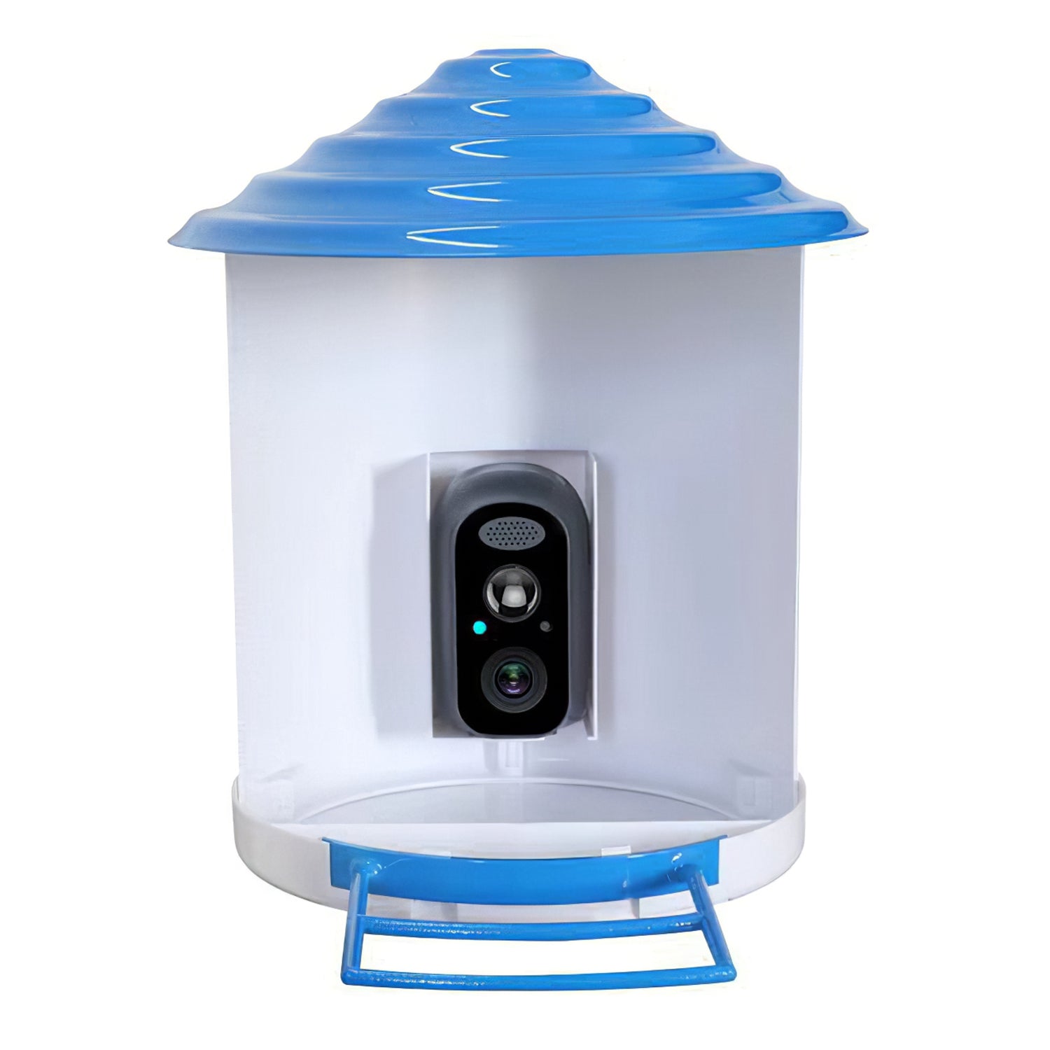 Smart Bird Feeder With Solar Powered Camera 1080P HD AI Identify PIR Motion Auto Capture Video Cloud Card Storage WiFi Connection App Control IP65 Waterproof - 5 - CJ