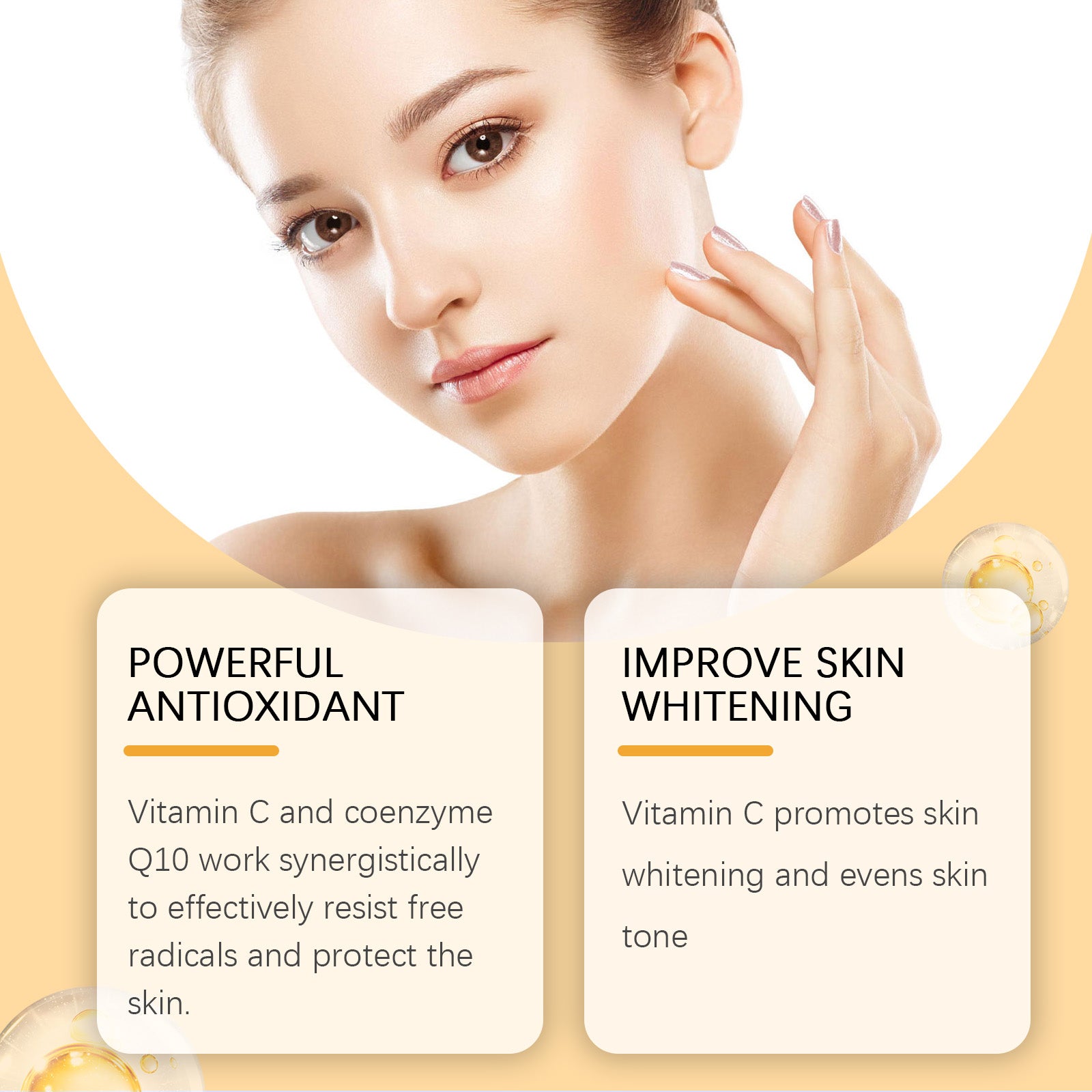 OUHOE Essence Series, Moisturizing And Brightening Care Facial Skin Hydrating And Moisturizing Skin Firming Care Essence - 5 - CJ