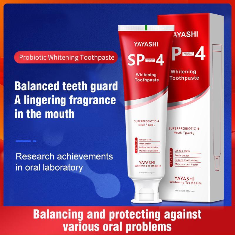Probiotic Toothpaste For Whitening Teeth, Removing Stains, Eliminating Bad Breath, And Refreshing The Skin. - 5 - CJ