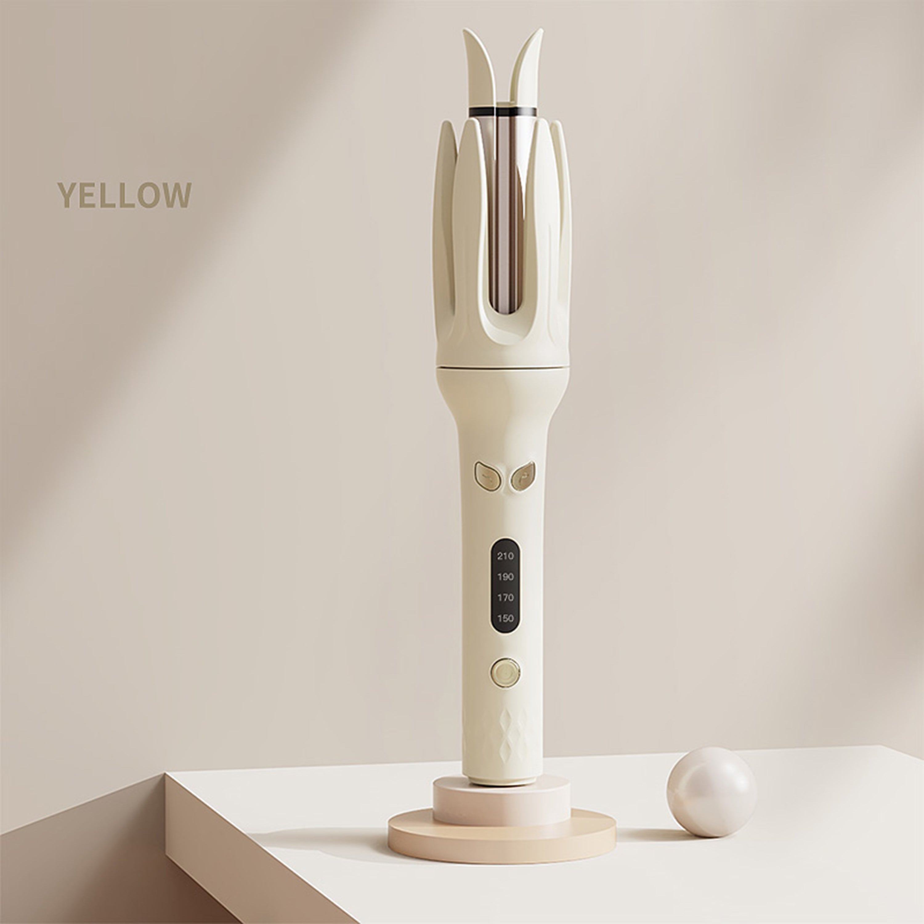 Spin And Curl, Automatic Hair Curling Iron For Healthy & Shiny, Effortless Curls & Waves, 28mm Barrel Hair Curler With 4 Temperature - adjusting Mode, Preset Temperature Settings For Each Hair Texture, - 5 - CJ