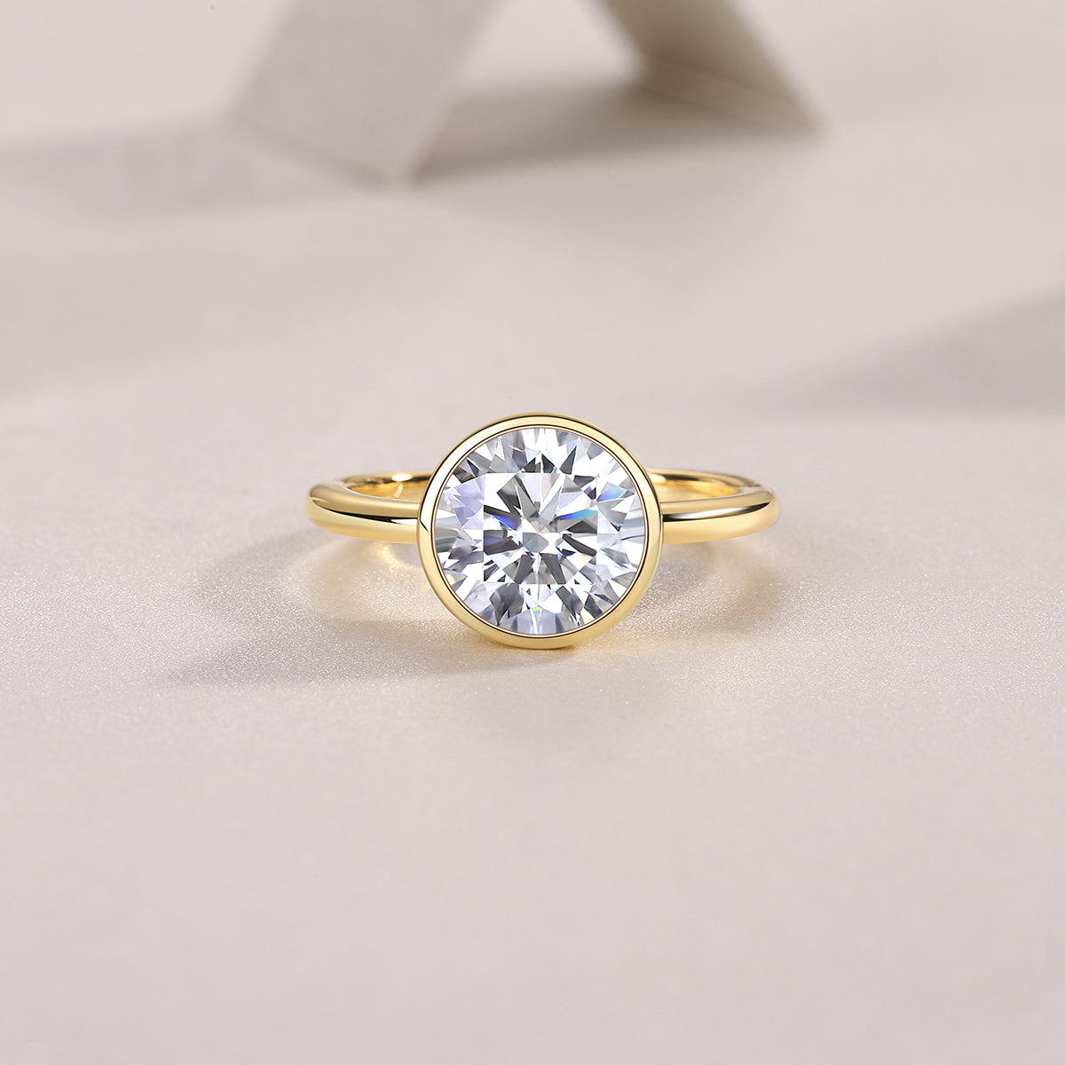 1Time Bubble Large Diamond Ring Luxury Fashion Set Moissanite Silver Ring Prohibit TikTok sales - 5 - CJ