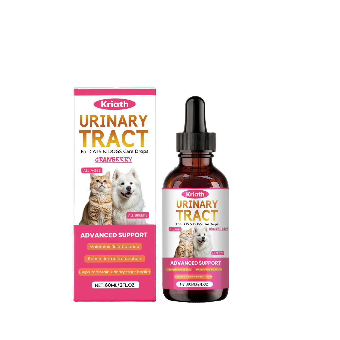 Urinary Care Drops For Cats And Dogs - 0 - CJ