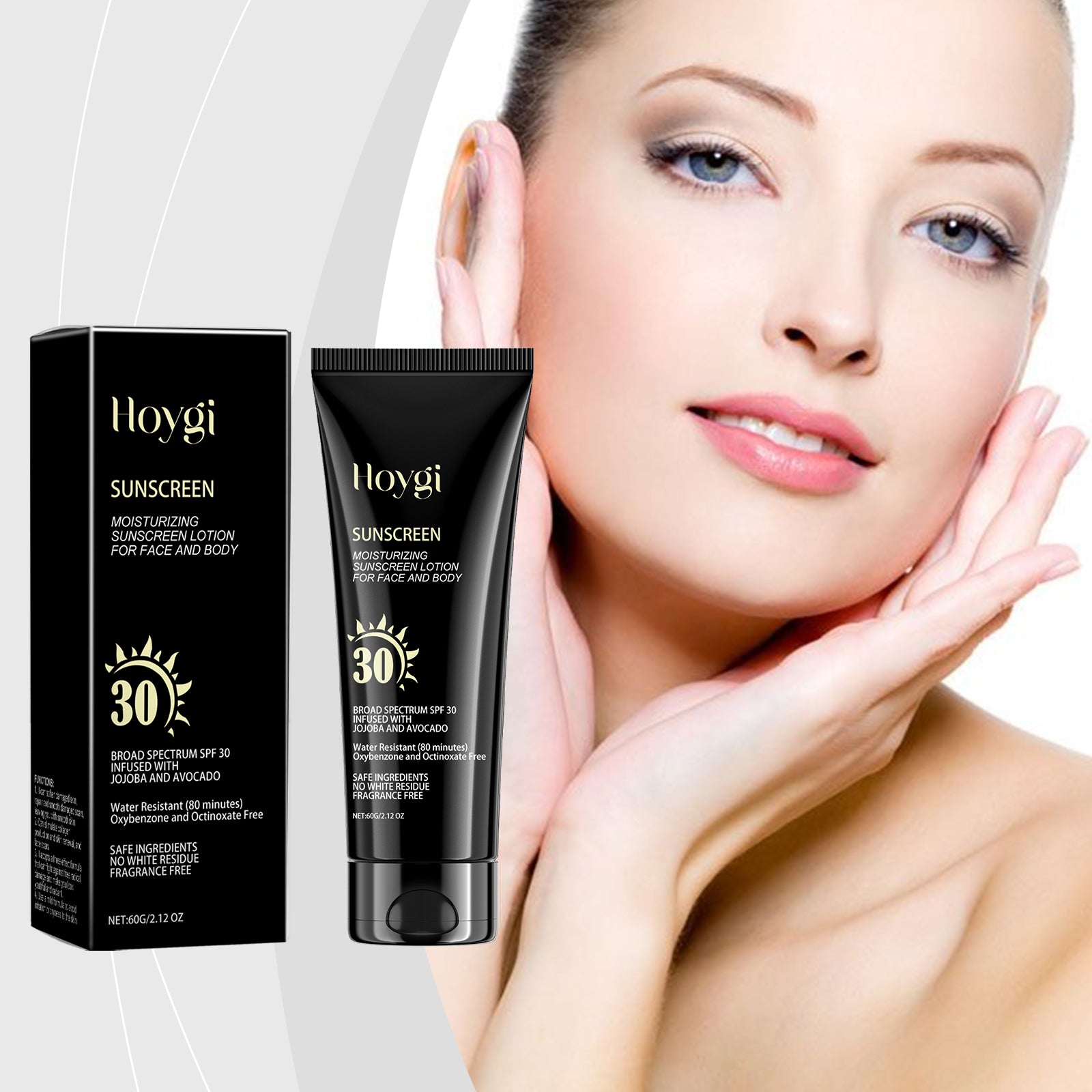Hoygi Moisturizing Protection Cream, Outdoor Protection Gentle Moisturizing Skin Moisturizing Concealer Brightening Daily Care Cream - 5 - CJ