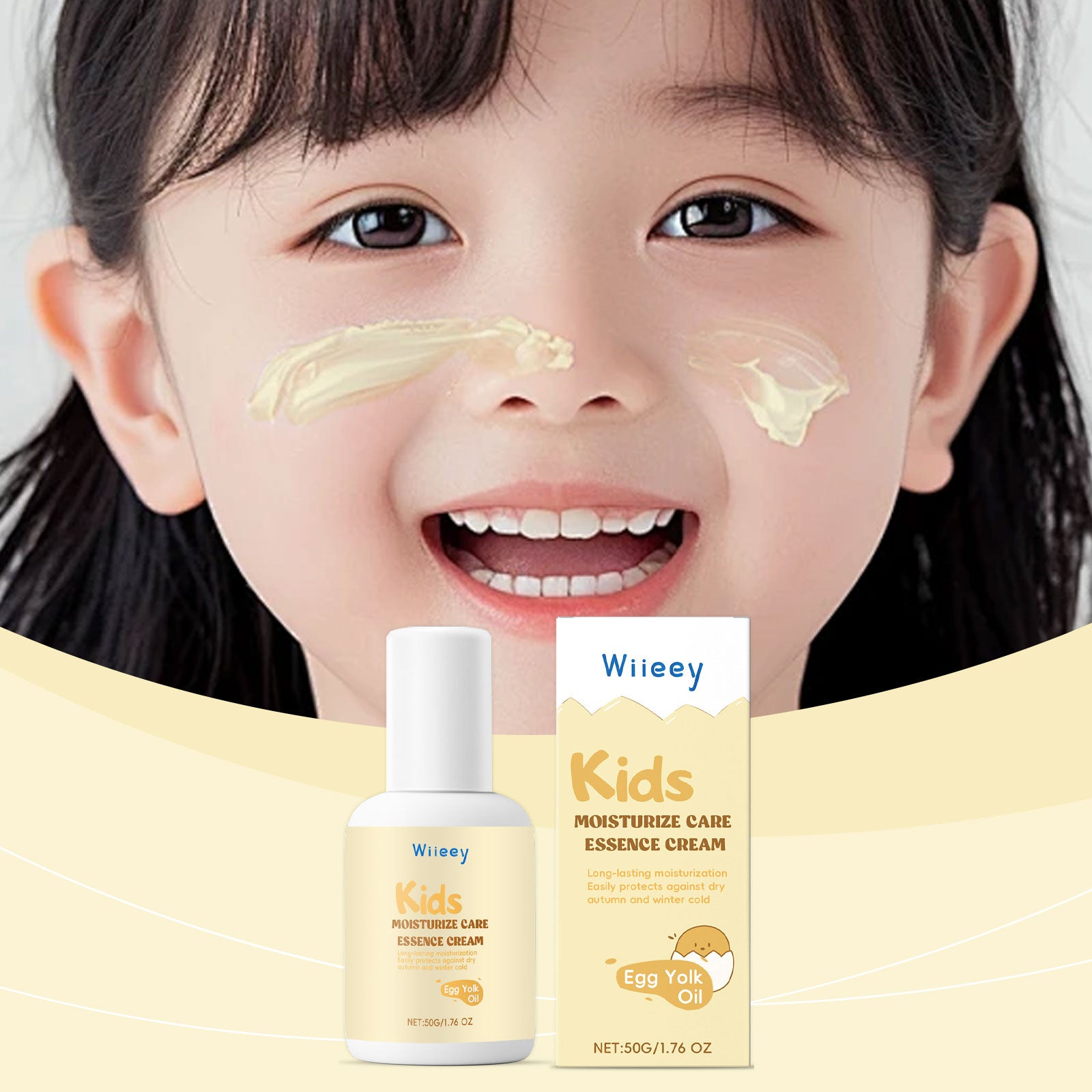 Wiieey Children's Moisturizing Care Cream, Moisturizing, Moisturizing, Moisturizing, Moisturizing And Moisturizing Body Lotion - 5 - CJ