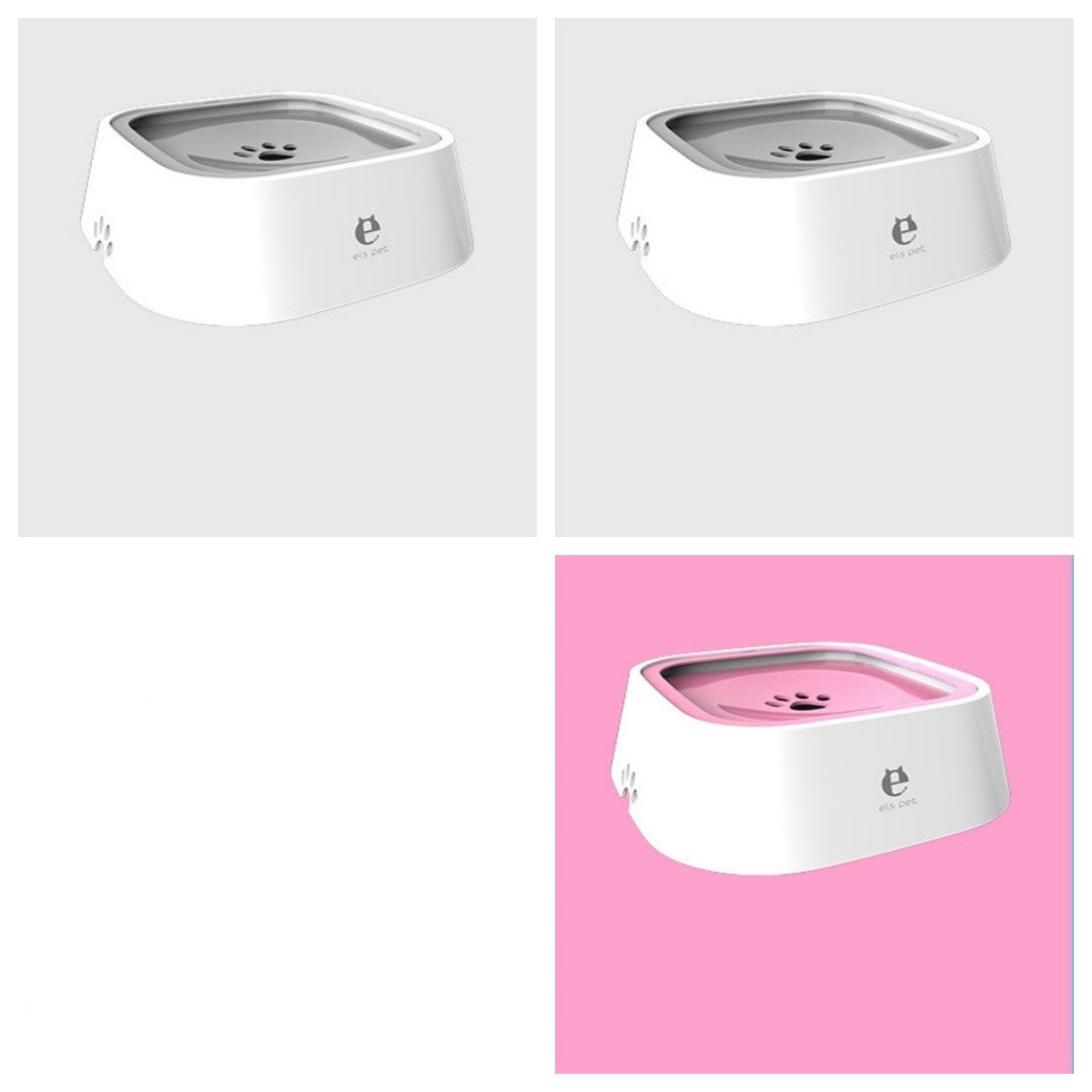 1.5L Cat Dog Water Bowl Carried Floating Bowl Anti - Overflow Slow Water Feeder Dispenser Pet Fountain ABS&PP Dog Supplies - 0 - CJ