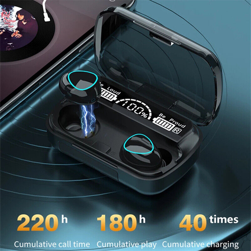 TWS Wireless 5.1 Waterproof Bluetooth Sports Waterproof Earphones - 5 - CJ