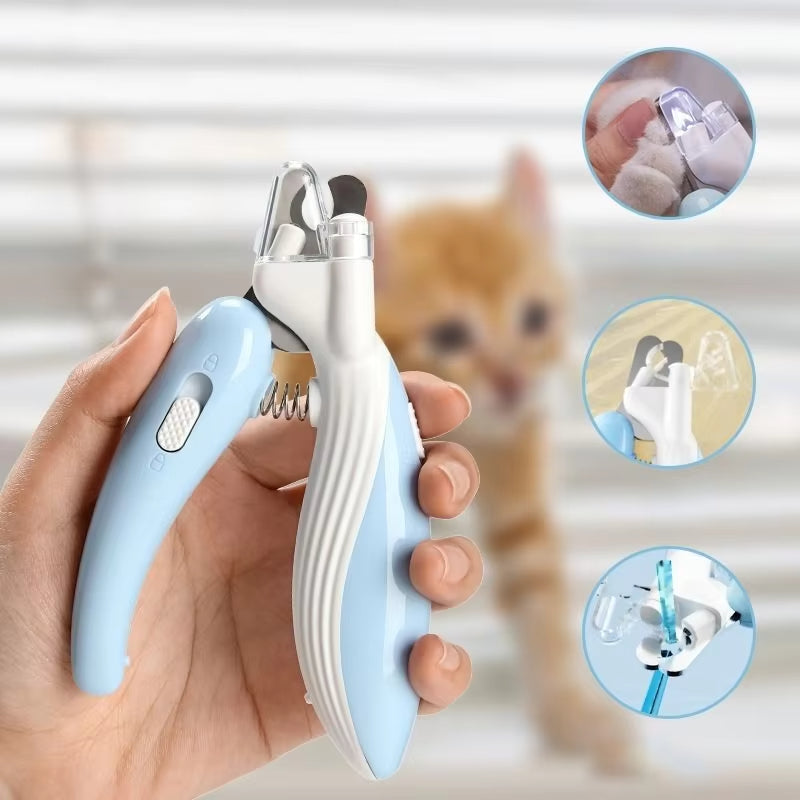 Cute Pets Nail Clippers Labor - Saving Dogs Nail Clipper Scissors Professional Pet Nail Clippers Cat Nail Trimmer Labor - Saving Pet Claw Grooming Scissors For Dogs Small Animals Paw Nail Trimmer - 5 - CJ