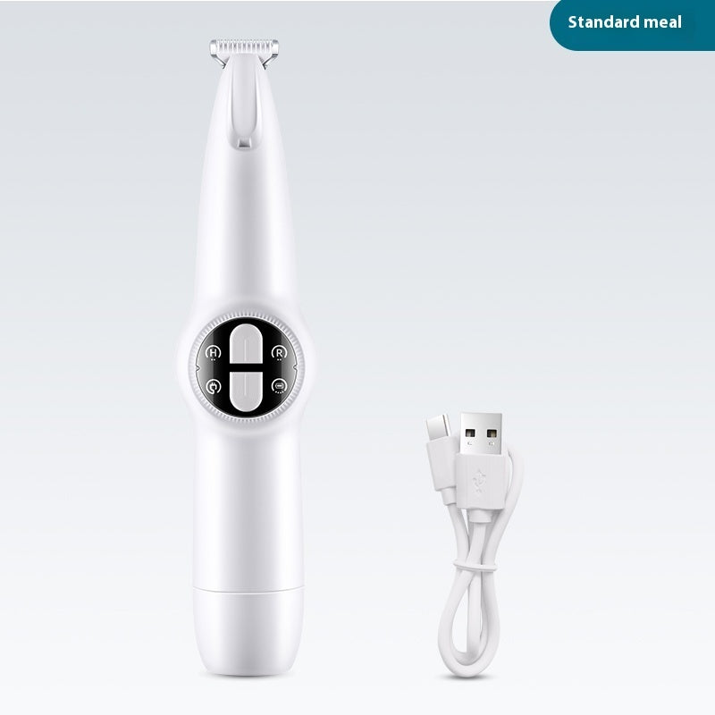 Two - in - one Pet Multi - part Trimming Intelligent Double Button Cat Foot Shaving Device - 0 - CJ