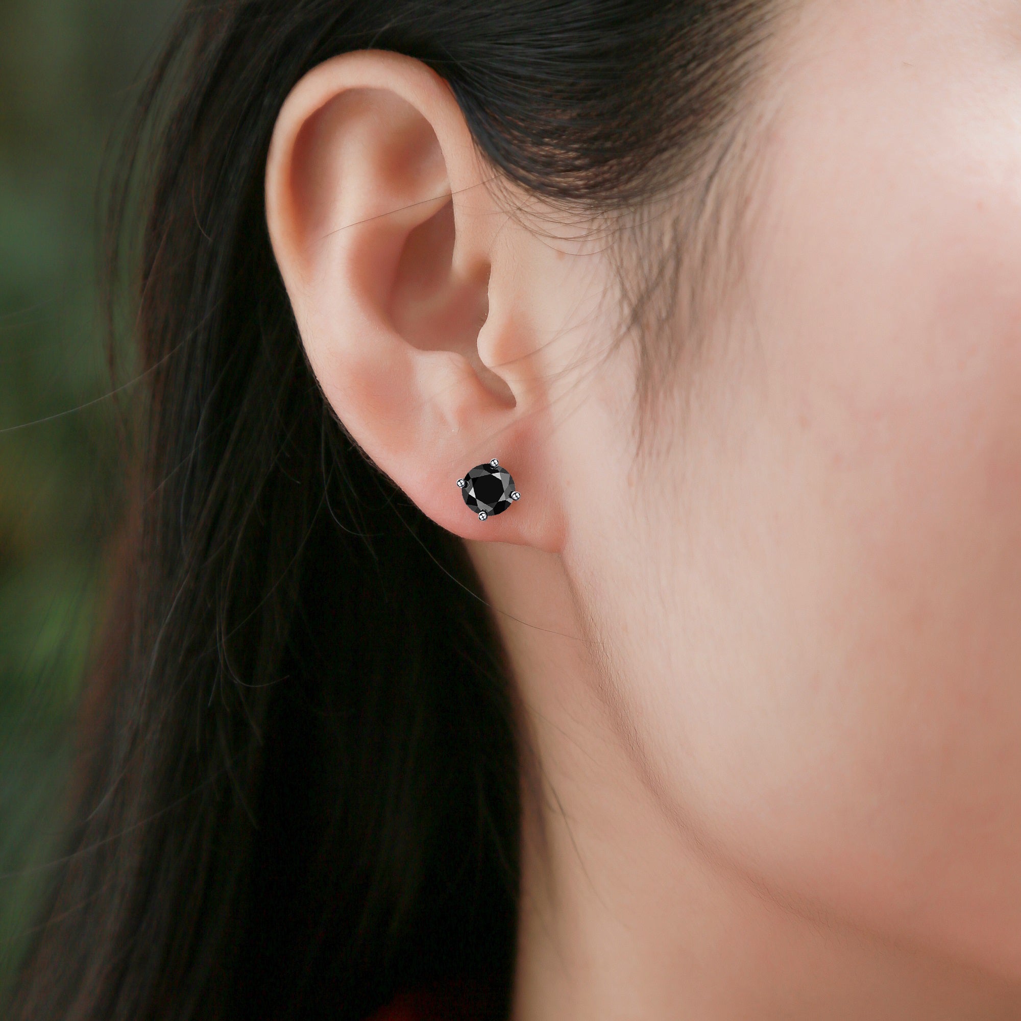 1Pure Love Luxury Fashion Diamond Earrings Stud Set Mosan Diamond Silver Jewelry Prohibit TikTok sales - 5 - CJ