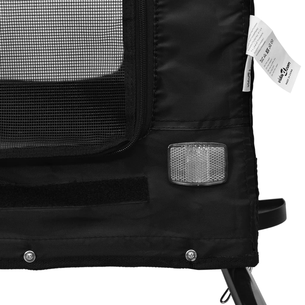 bicycle trailer for dogs, Oxford fabric and iron, bicycle trailer - 5 - CJ
